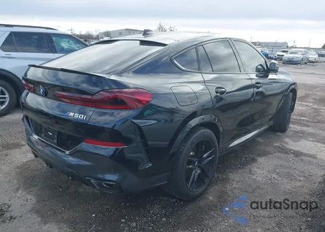 2023 BMW X6 M50I из США, поврежденный, VIN 5UXCY8C03P9N45341